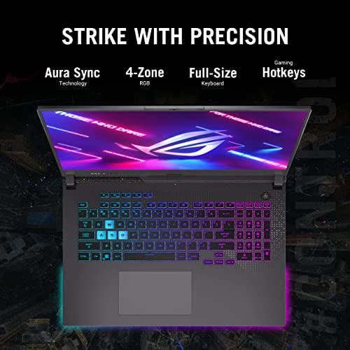 17.3" QHD 240Hz Gaming Laptop, GeForce RTX 4070, AMD Ryzen 9, 16GB DDR5, 1TB PCIe SSD, Eclipse Gray I1253
