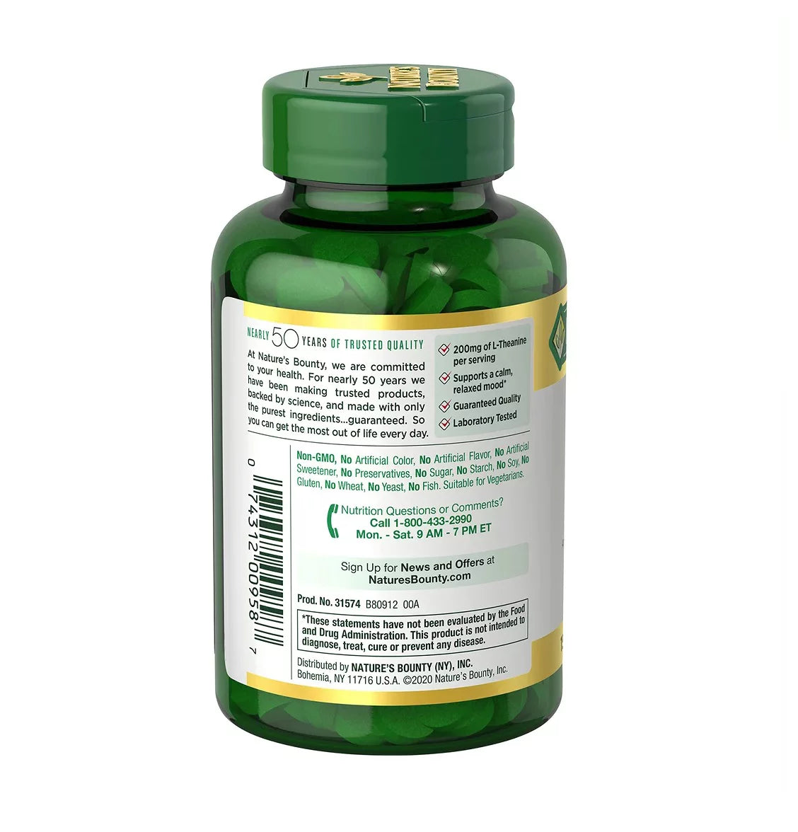 150 ct. Anxiety and Stress Relief R3060