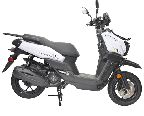 White 150cc Motorcycle E1211