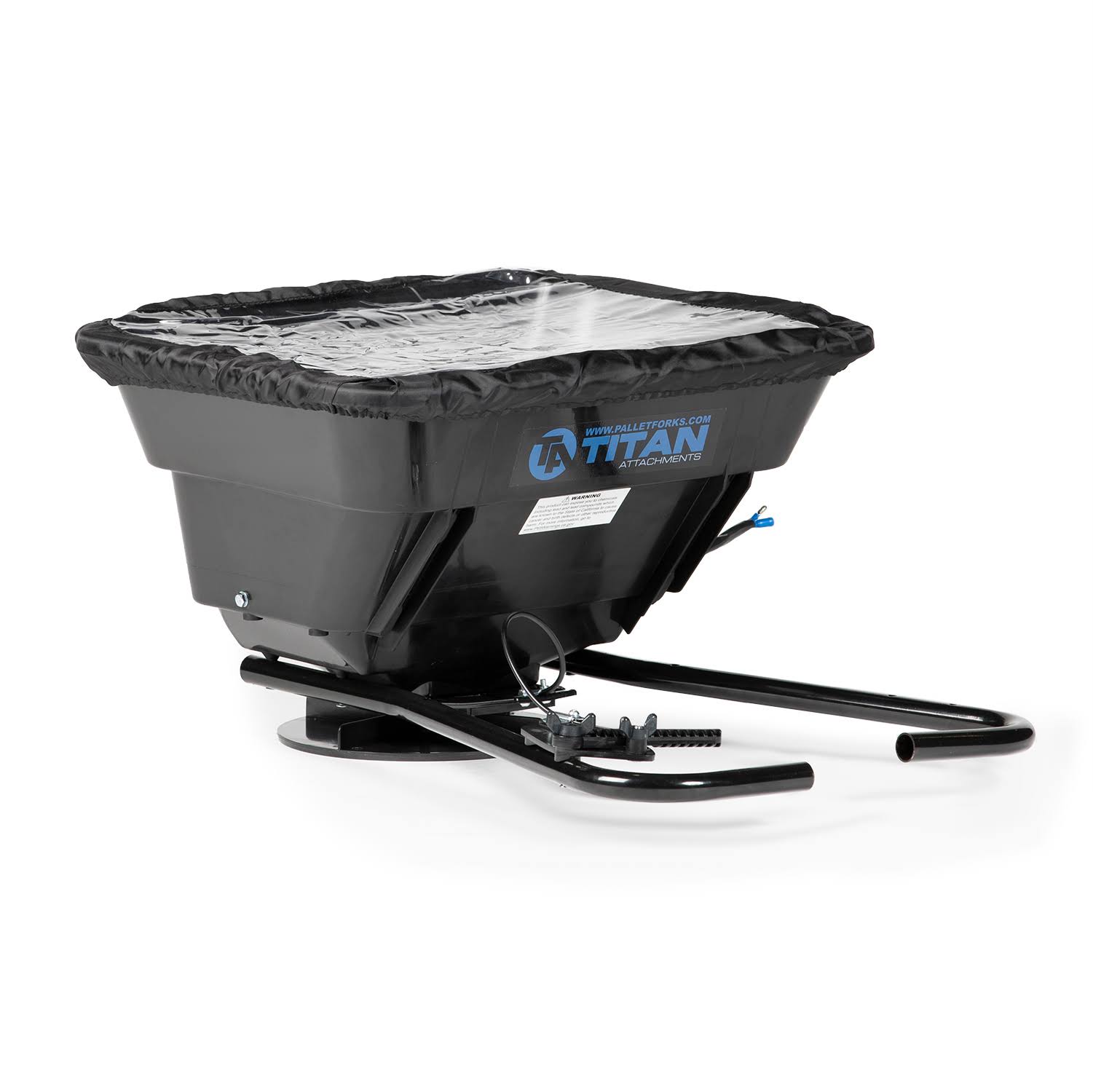 80 lb Capacity Broadcast Spreader with Rain Cover P304