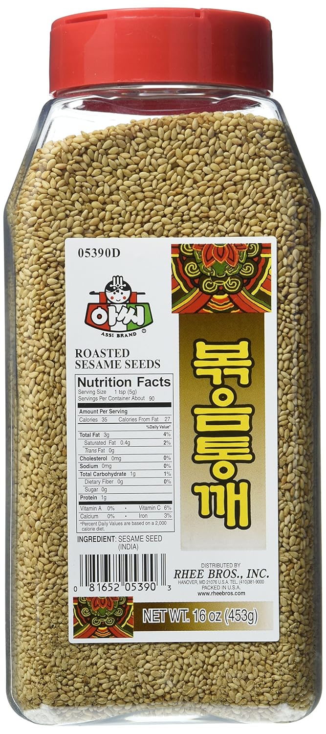 Roasted Sesame Seeds, 16 Ounce X6566