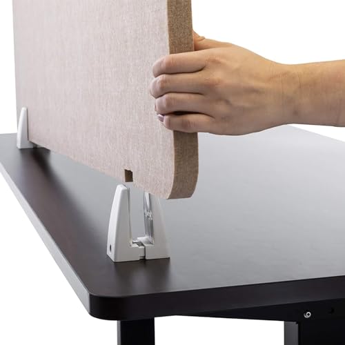 2 Pcs Desk Privacy Panels, 40x40cm M632053