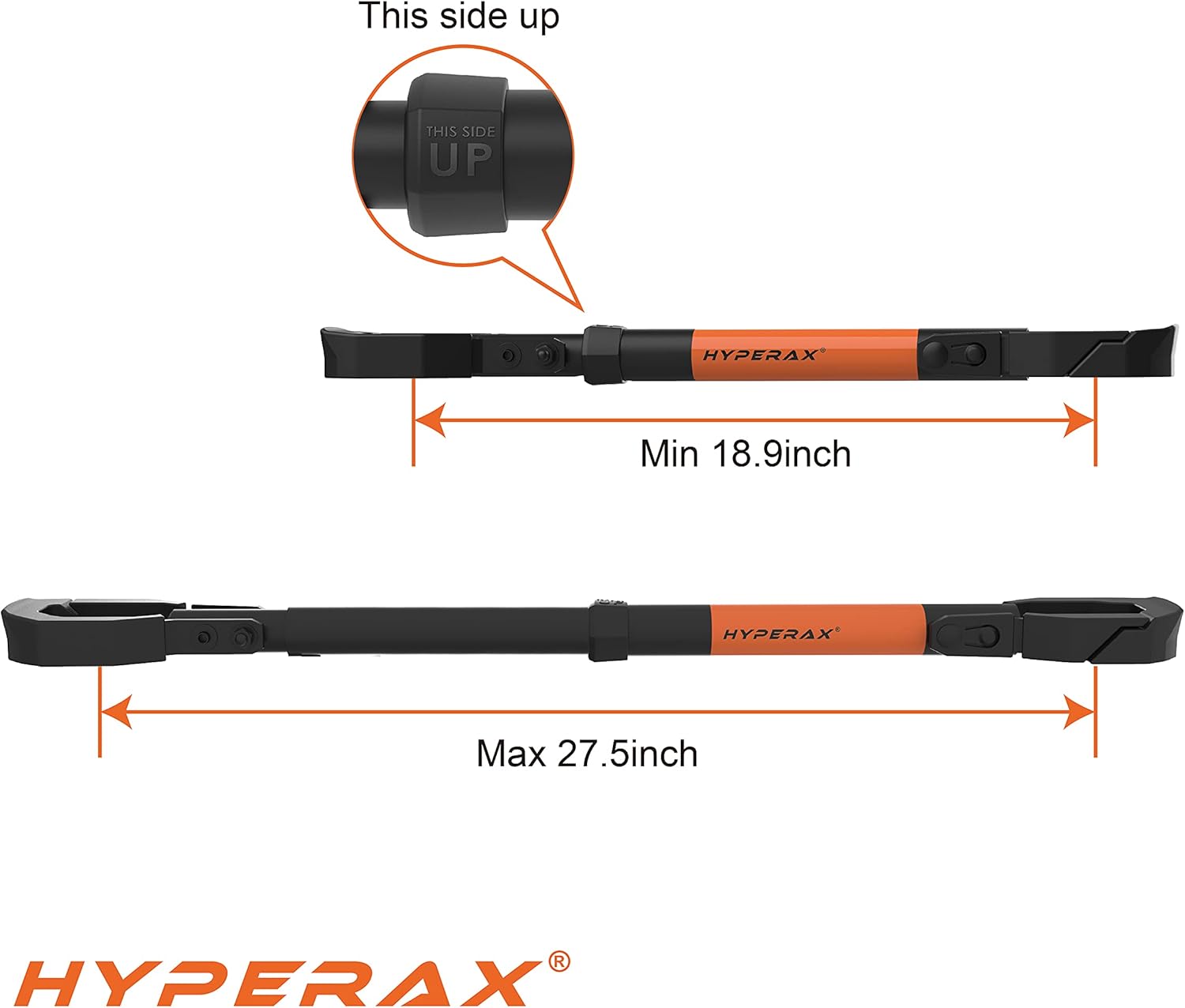 Platform Bike Rack for 2" Hitch Fits Up to 2 X 70 lbs Bike with Up to 5" Fat Tires B75185