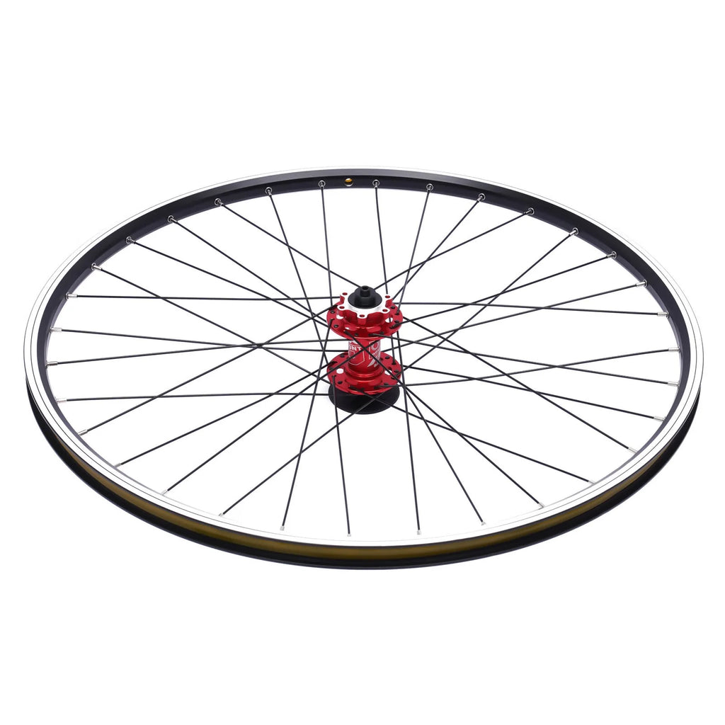 Red Hub 27.5" Aluminum Alloy Mountain Bike Wheelset F510145