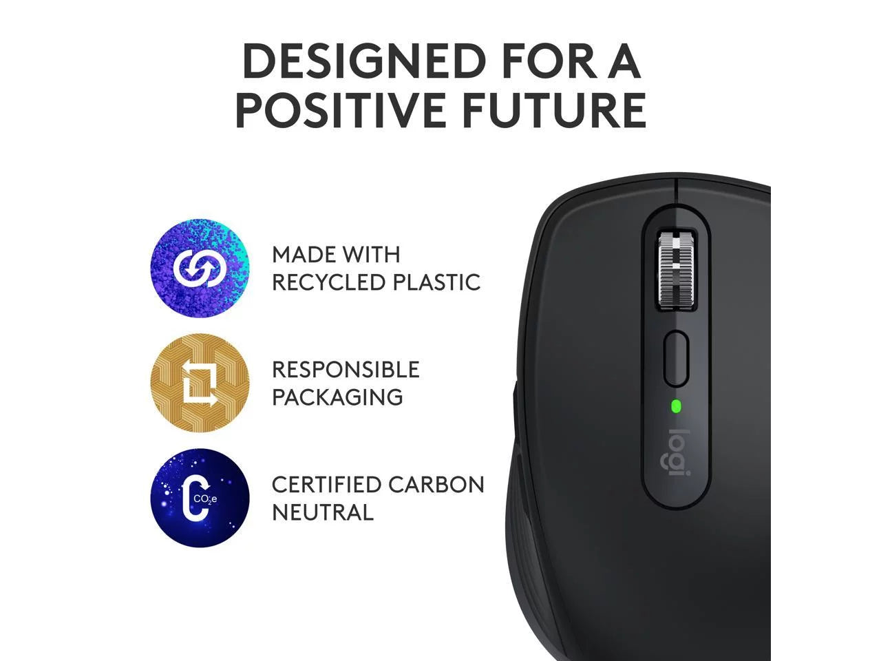 Compact Wireless Mouse, Black L7825