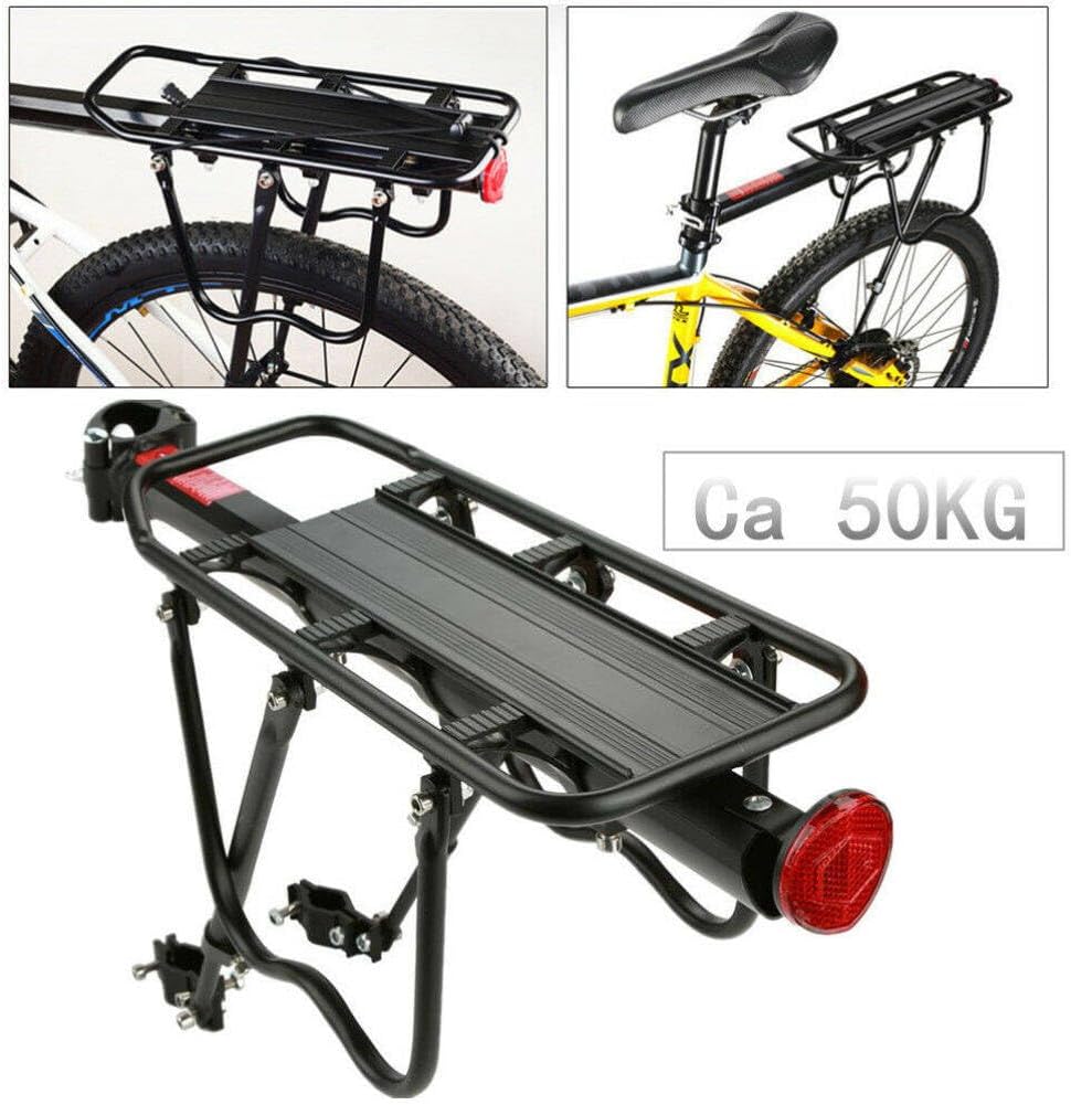 Retractable Quick Release Adjustable Alloy Bicycle Cargo Rack G5917