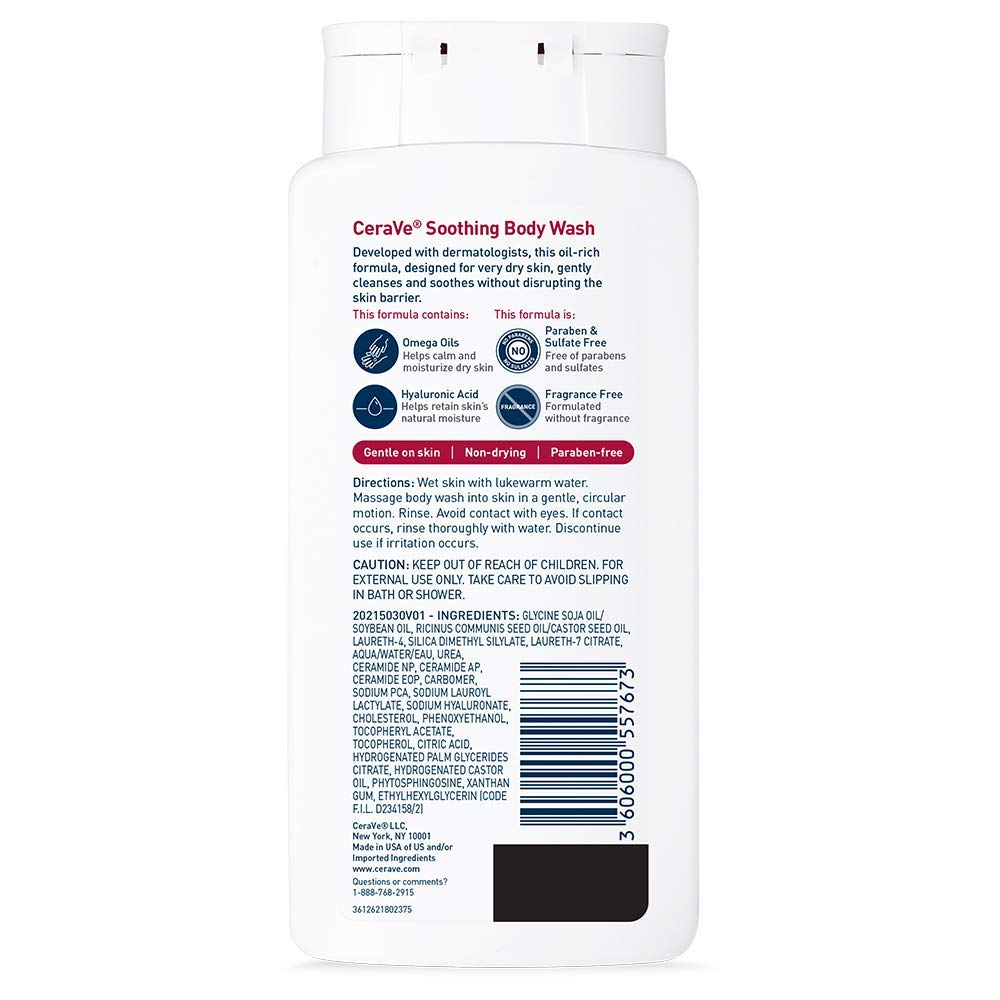 10 oz Fragrance Free Body Wash (Pack of 2) X3501