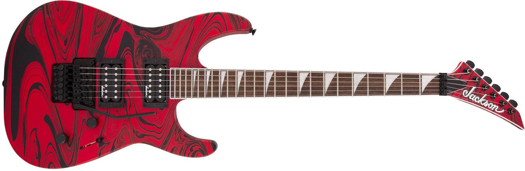 Satin Red Swirl Electric Guitar S6001