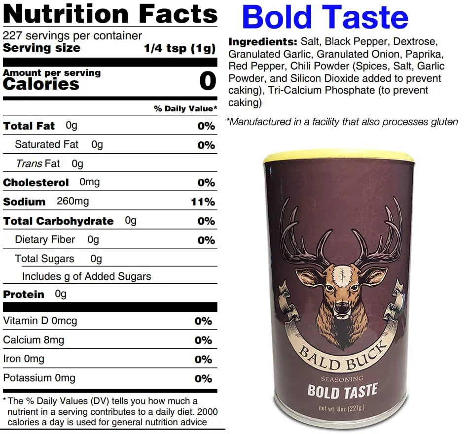 Bold Taste & Slow Burn Seasoning (Pack of 2) L661490
