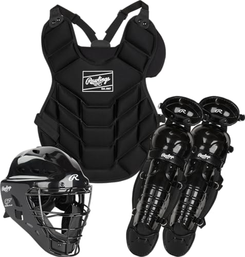 Youth Catcher's Set with Facemask, Chest Protector, Leg Guards G541