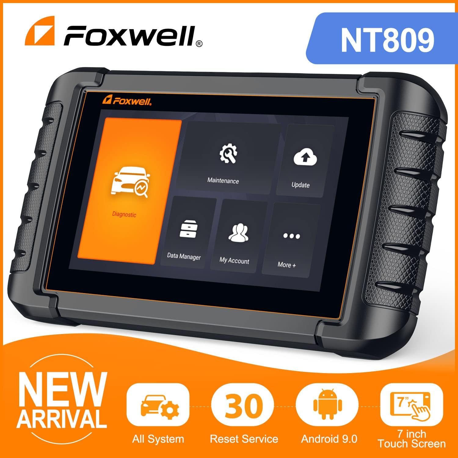 Bidirectional Scan Tool OBD2 Scanner with 30 Service Reset F3227