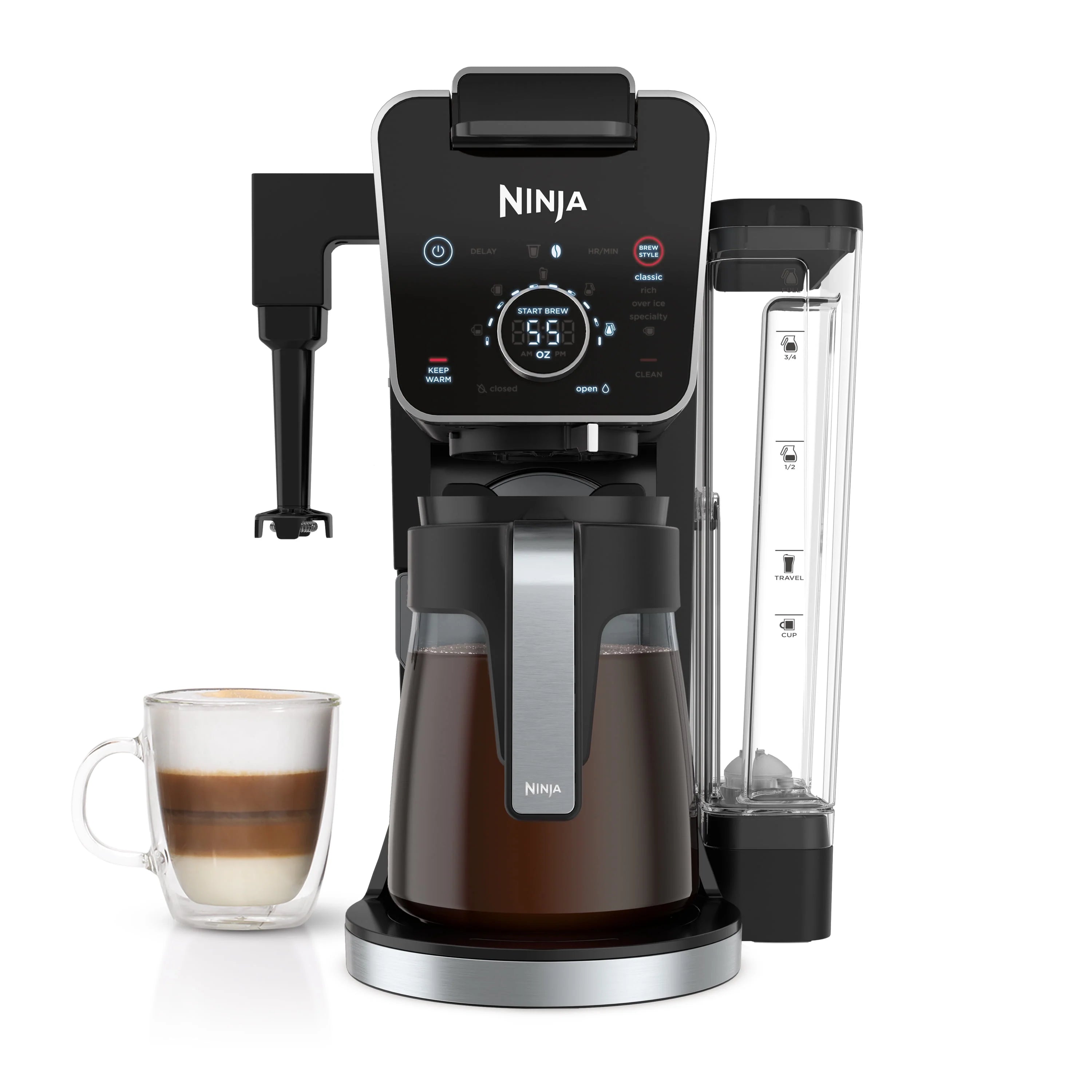 12-Cup Drip Coffee Maker with Glass Carafe P31473