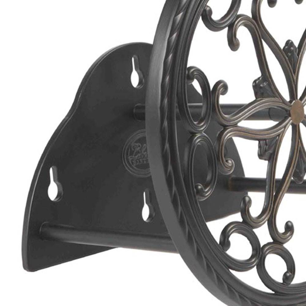 Aluminum Wall Mount Garden Hose Reel (2 Pack) F361178