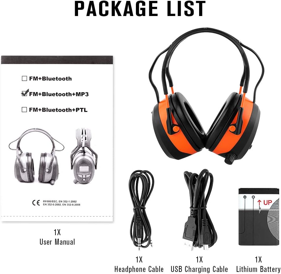 Wireless Bluetooth Headphones with 4GB Memory Card and Noise Reduction Q65909