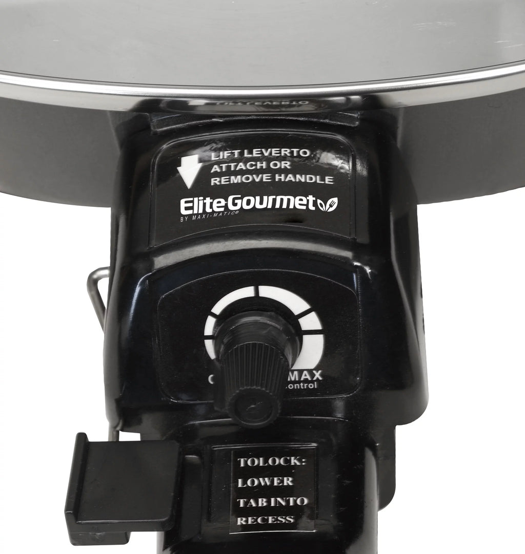 7" Electric Skillet with Glass Lid C4843