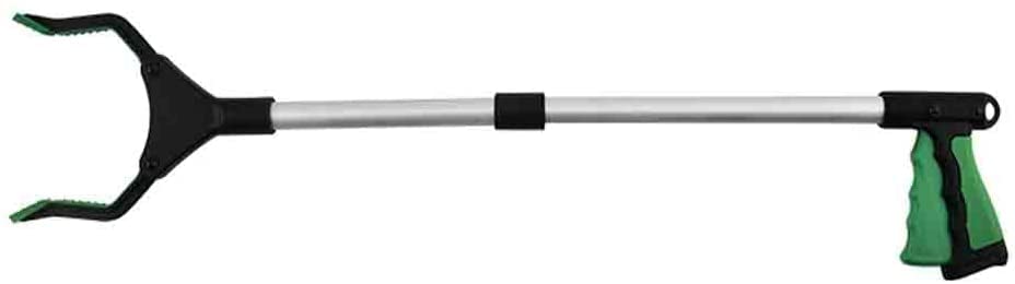 32" Foldable Green Grabber Reacher Tool E50797