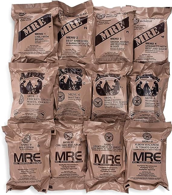MRE Case Meals-Ready-To-Eat V91801
