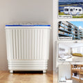 Blue 2.33 cu.ft. Portable Washer & Dryer Combo Washing Machine N832