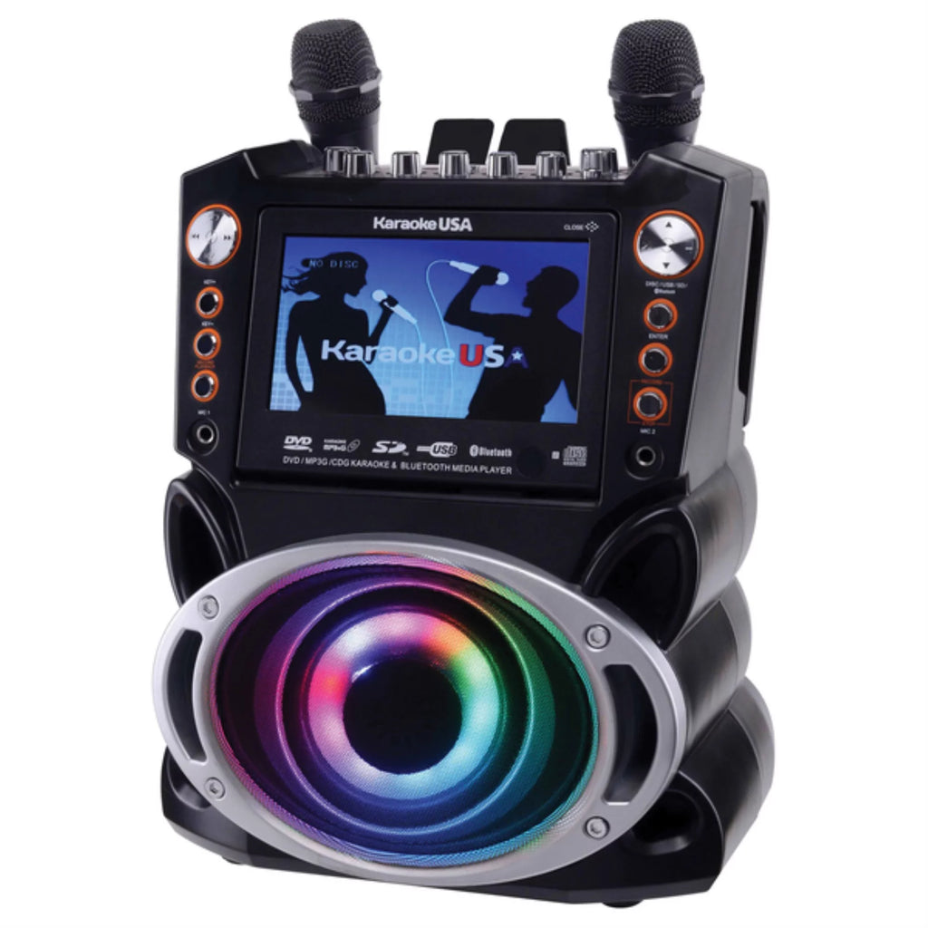 35-Watt Karaoke System with 7" TFT Digital Color Screen, 2 Microphones R3914