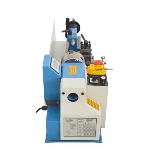Mini Metal Lathe 750W Benchtop Precision Horizontal Lathe 0-2500rpm Variable Speed 7"*14" 110V S659904