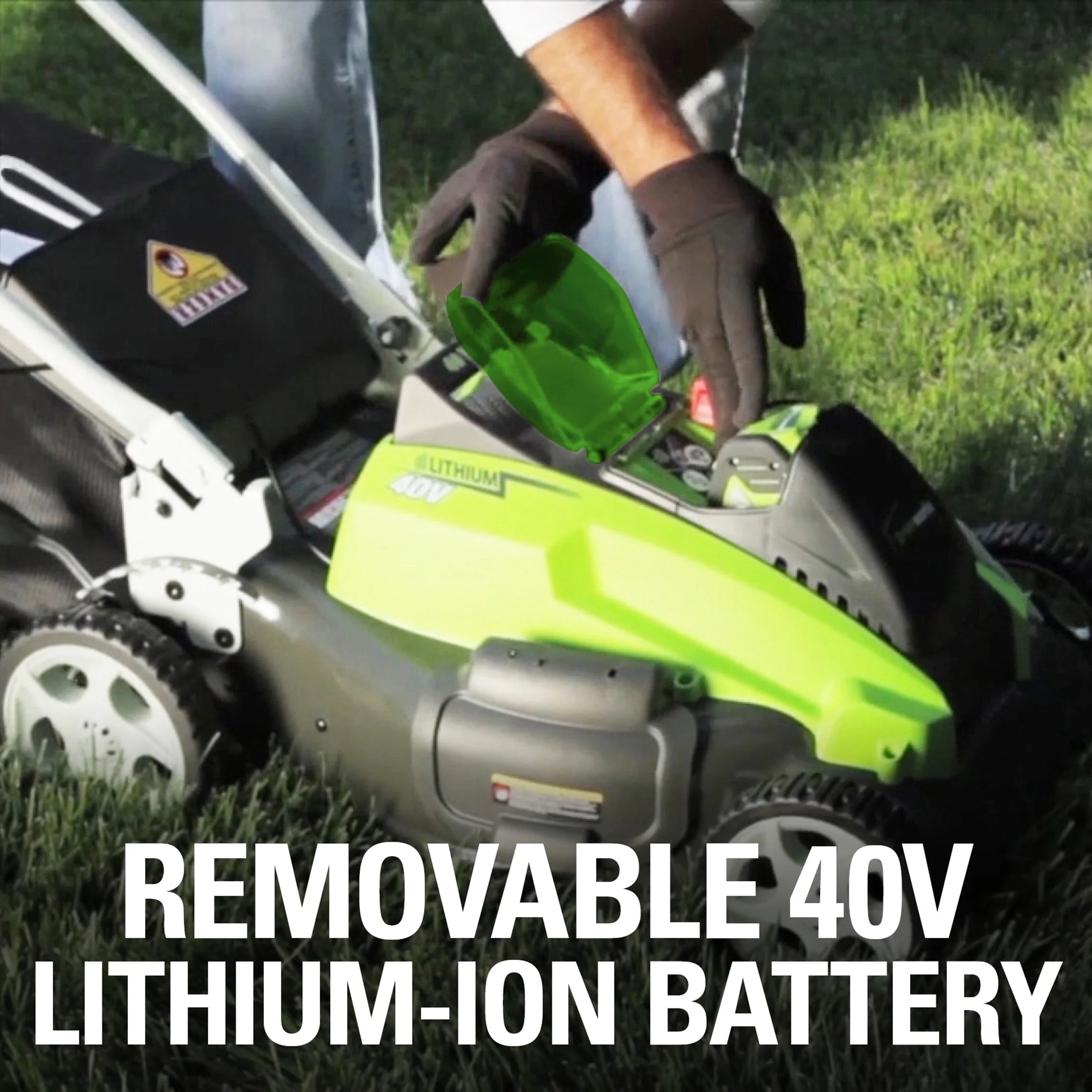 40V Brushless Walk-Behind Lawn Mower with 4.0 Ah Battery & Charger H88441