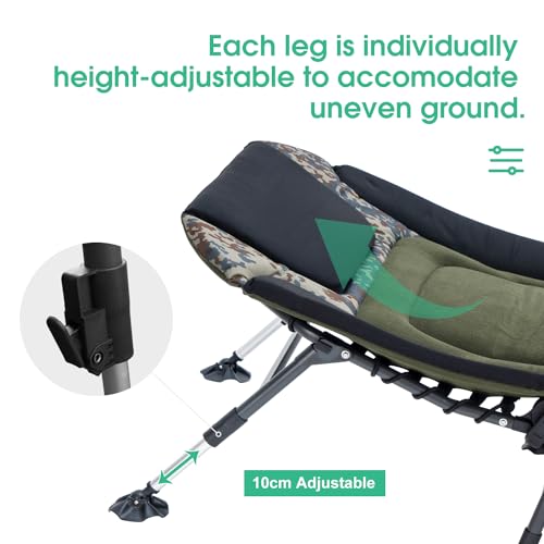 Heavy Duty Folding Camping Cot with Carry Bag W4522