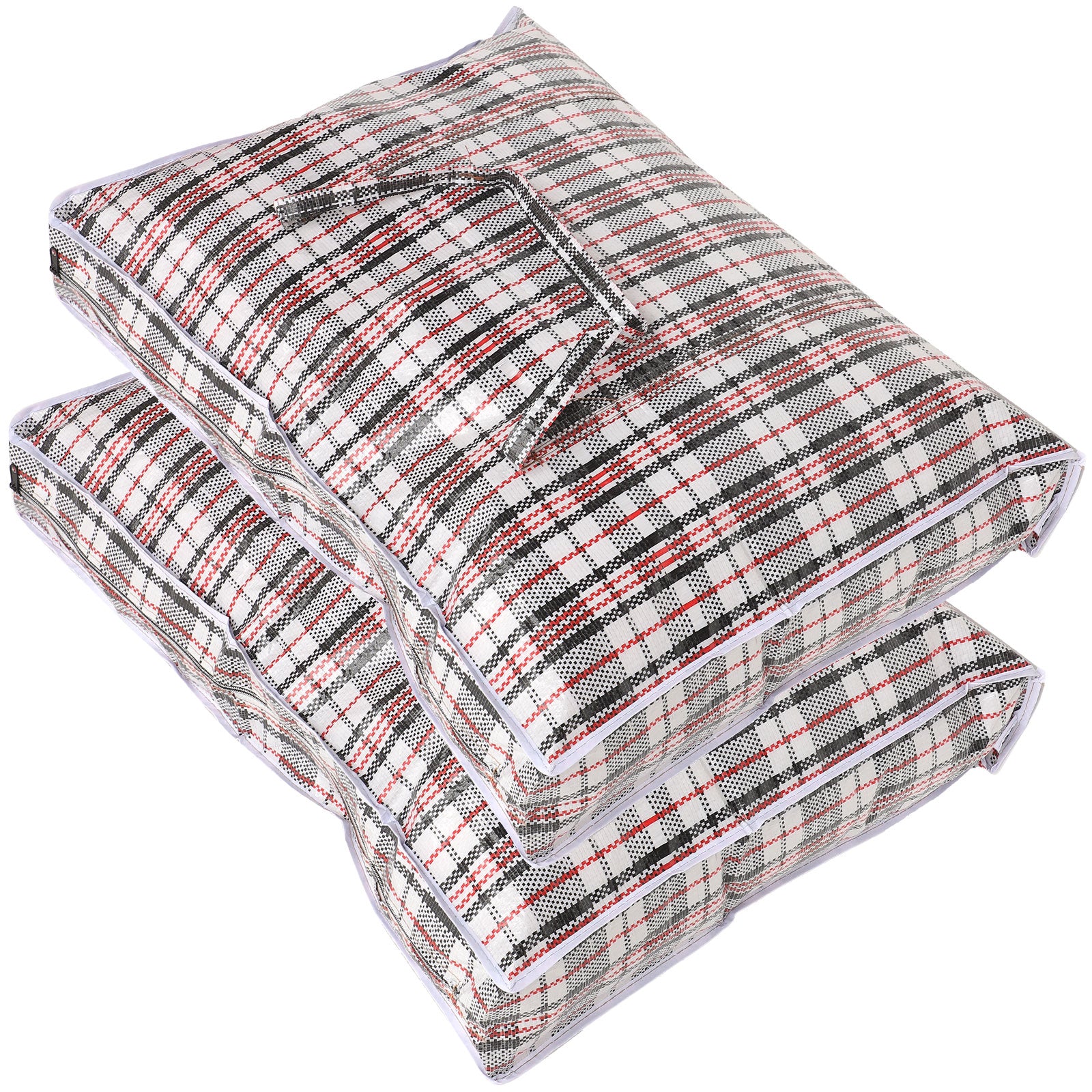 2 Pcs Black Large Clothes Storage Bag Basket Y369660