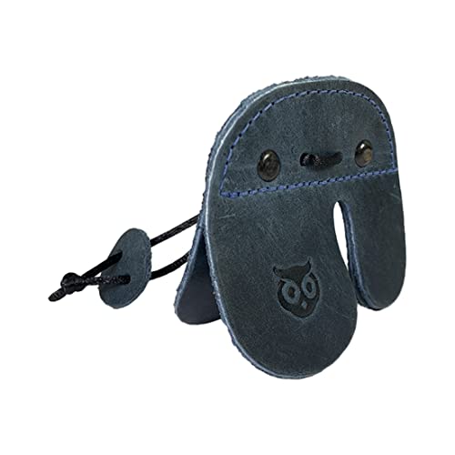 Full Grain Leather Finger Tab U9584