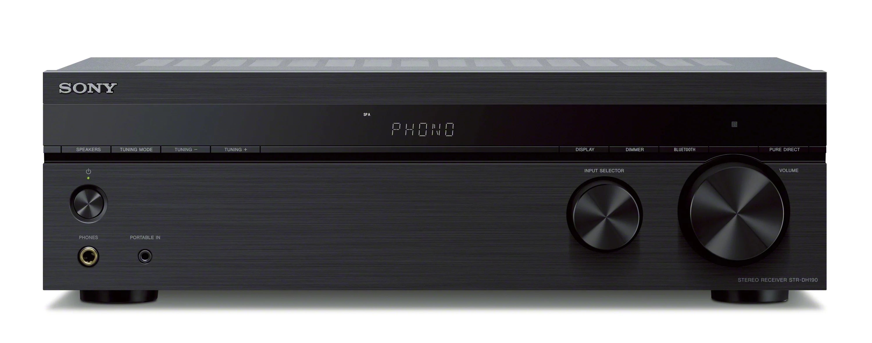 Stereo Receiver with Phono Input and Bluetooth Connectivity V5886