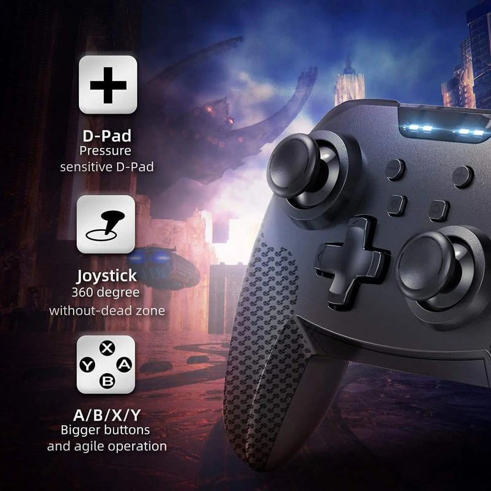 Wireless Switch Pro Controller Gamepad F24698
