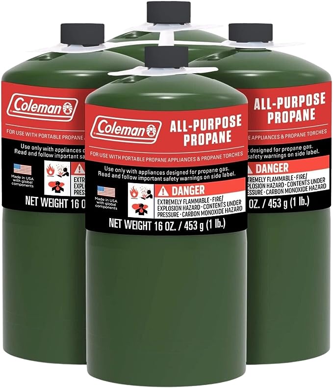 12 Pack 16 oz Propane Fuel Cylinders O439831