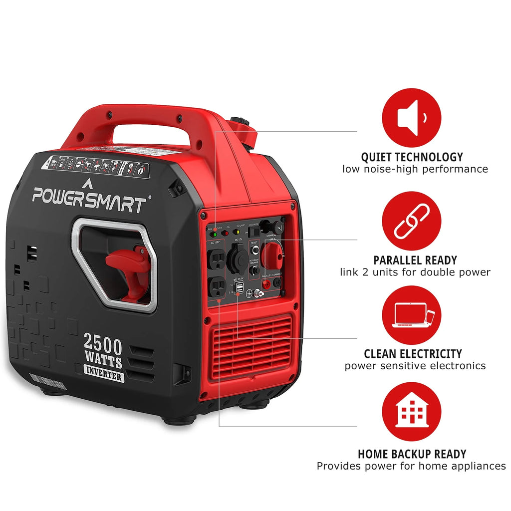 2500W Portable Inverter Gas Generator B3200