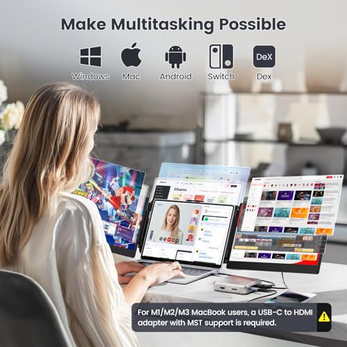 12" FHD 1080P IPS Portable Monitor V330