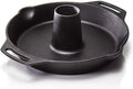 Cast Iron Roaster Pan, 11.8" X 11.8" X 3.9" Q789