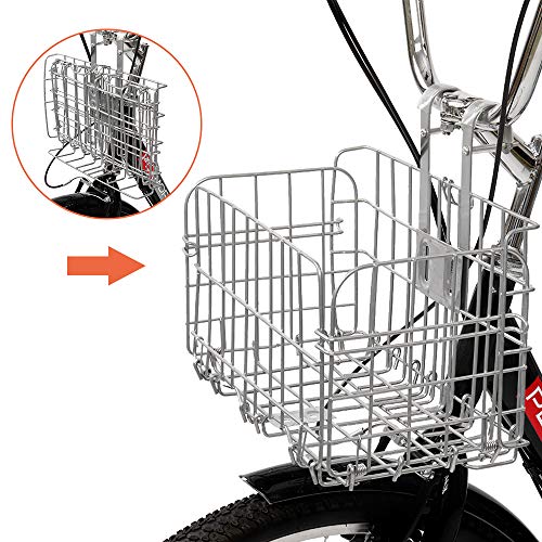 Adult Tricycle 7 Speed 24/26 Inch 3 Wheel Trike with Folding Front & Rear Basket B38096