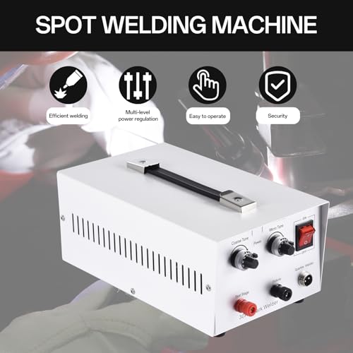 Portable Adjustable Pulse Arc Jewelry Spot Welder F2855