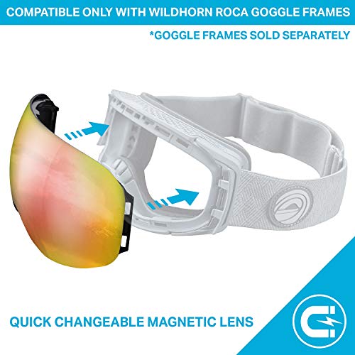 Ski Goggles Frameless Lens L15108