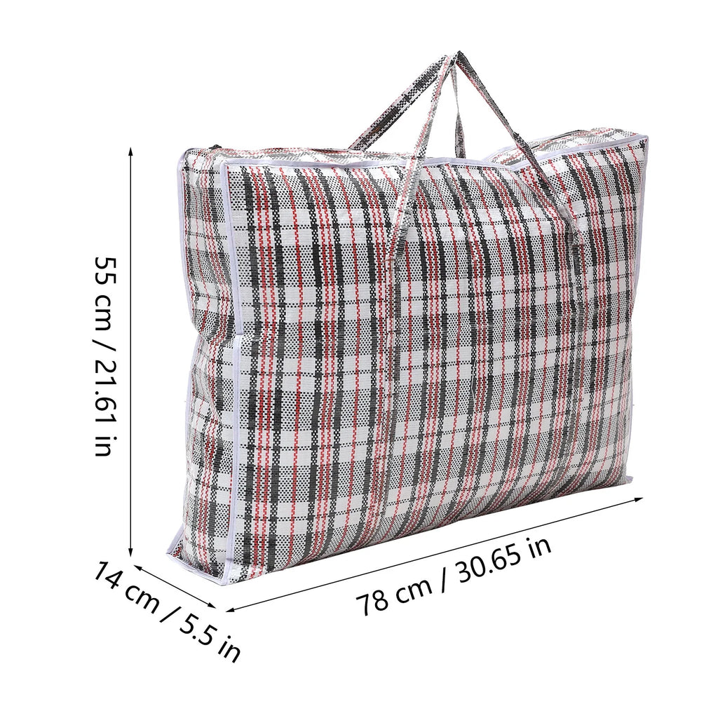 2 Pcs Black Large Clothes Storage Bag Basket Y369660