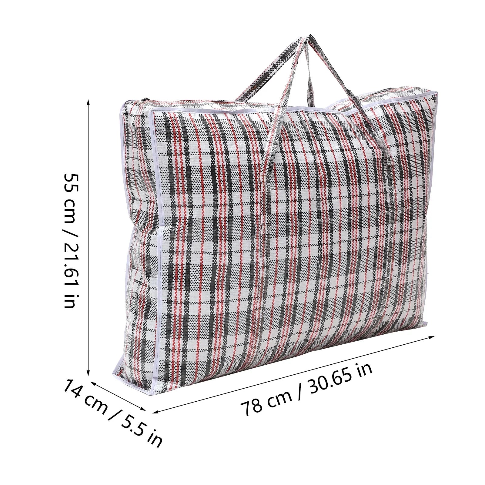 2 Pcs Black Large Clothes Storage Bag Basket Y369660