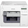 White Desktop Inkjet Label Printer with Cutter M238279