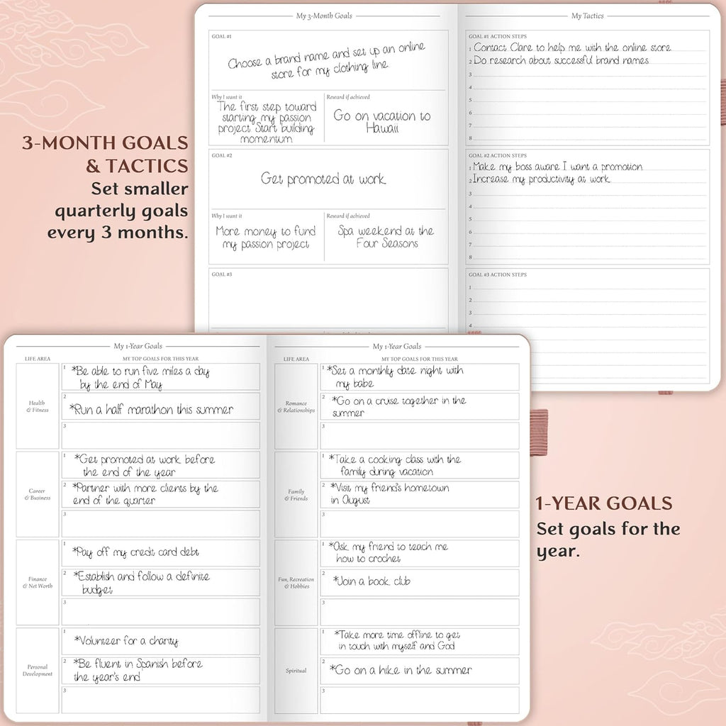 A5 Hardcover Undated Hourly Schedule Organizer Q876317