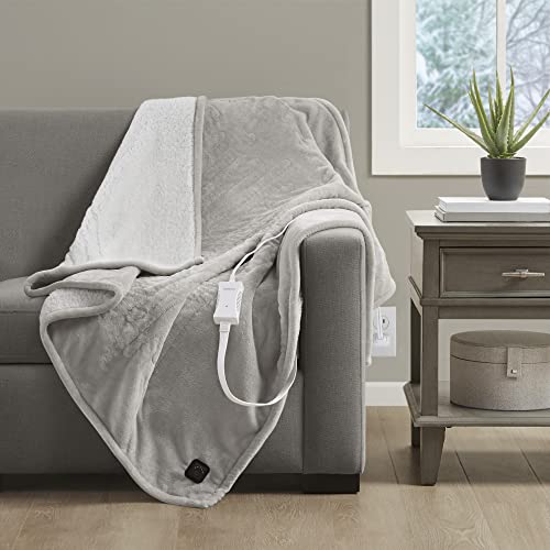 Reversible Electric Blanket, 50x60 Red Plaid J412