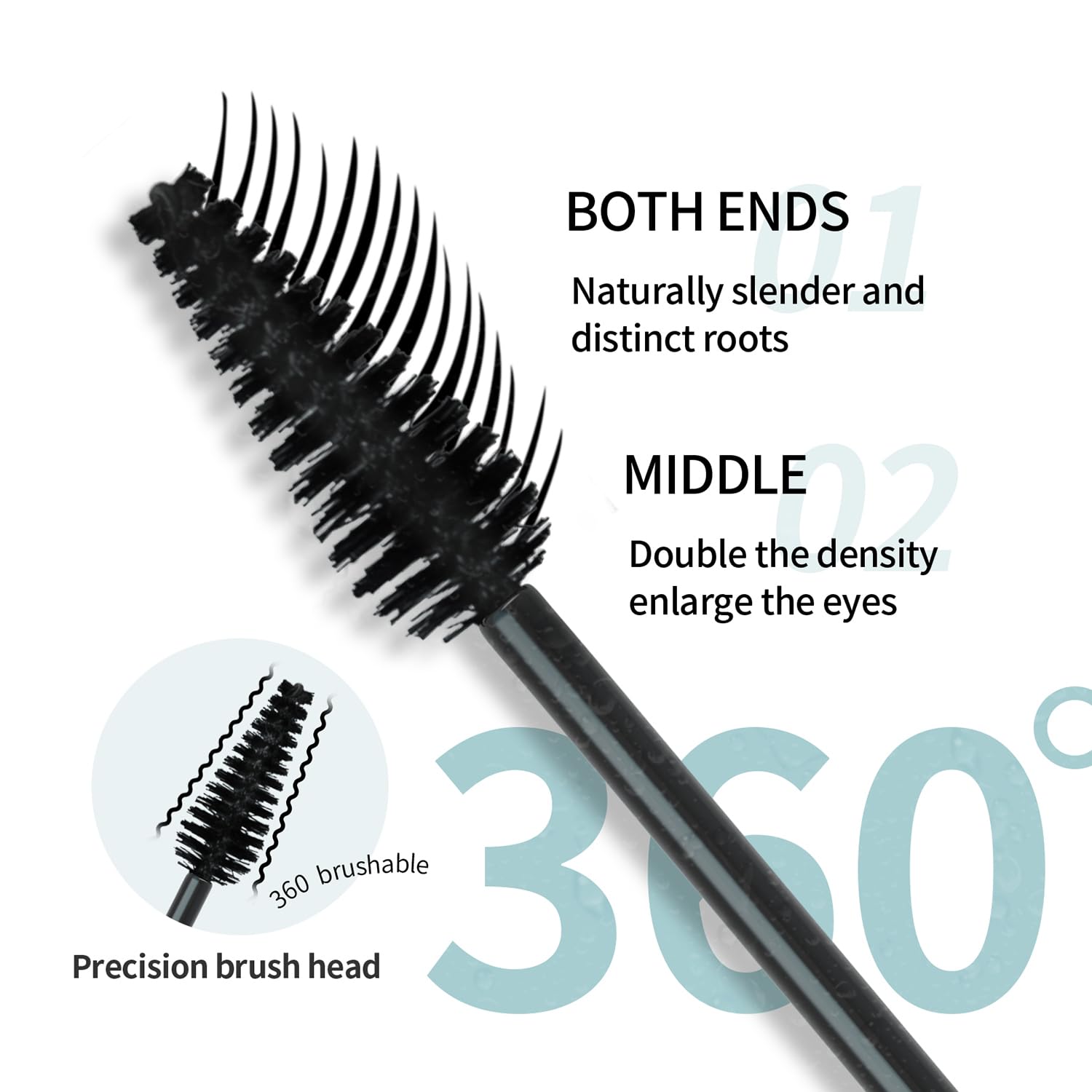 Black Waterproof Mascara A693