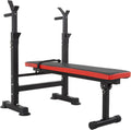 Adjustable Weight Bench with Barbell Rack M62552