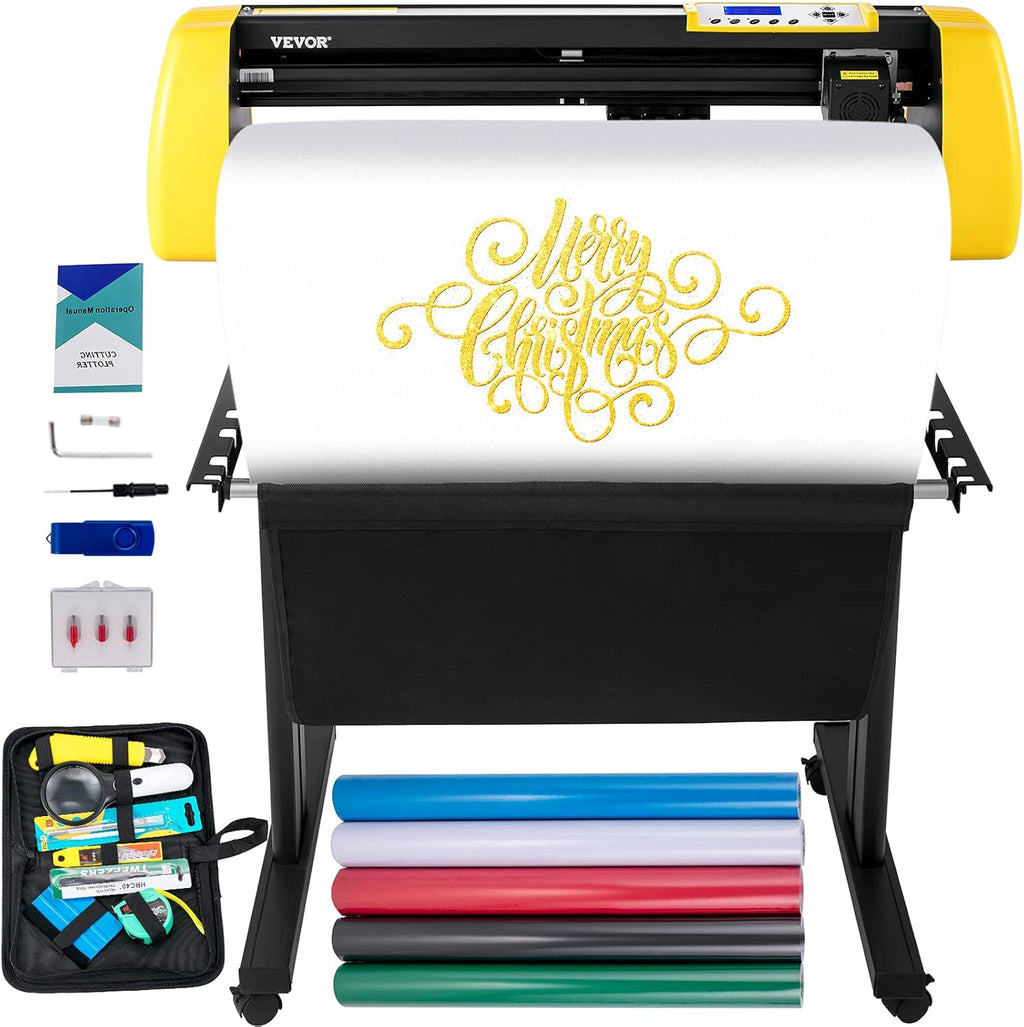 28 in Vinyl Cutter Machine with Stand D38222