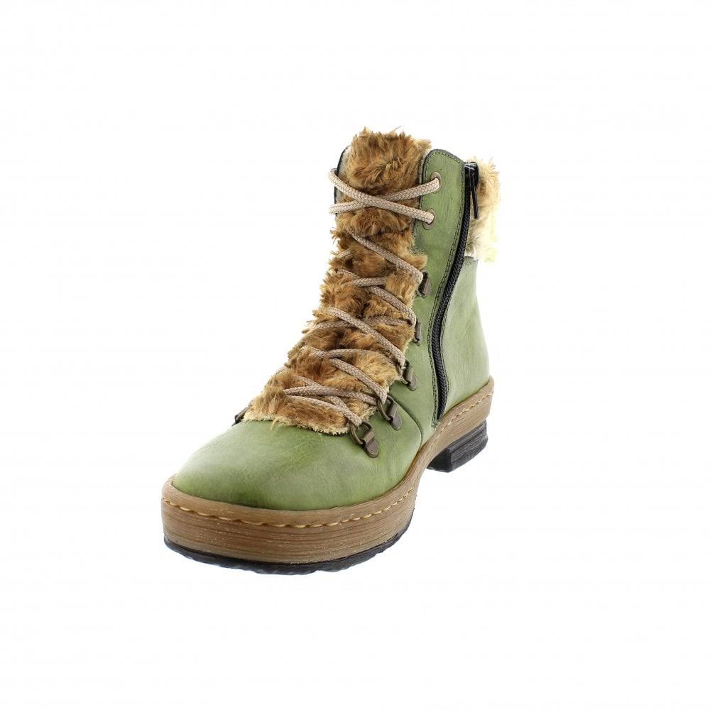 Green Rieker Shoes L7101