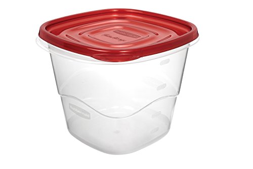 2 Count 4 Cup Rectangular Food Storage Containers F2369