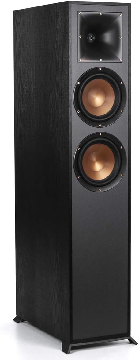 Black Floorstanding Speakers R936