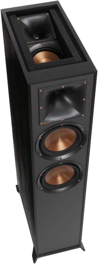 Black Floorstanding Speakers R936