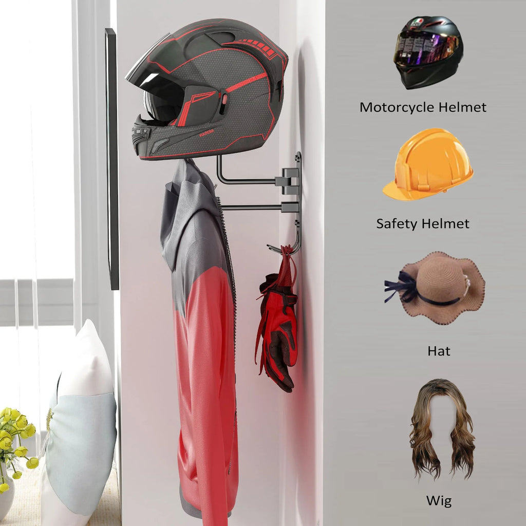 180 Rotation Helmet Wall Mount J150